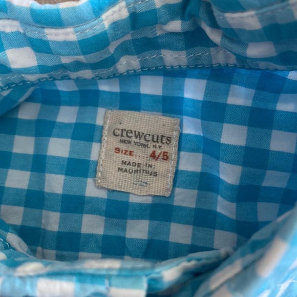 Boys Crewcuts Gingham Button Down Dress Shirts - Set of 2 - Picture 2 of 7